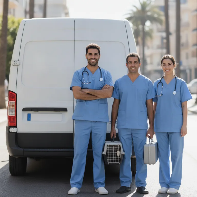 Veterinario equipo en Roquetas de Mar